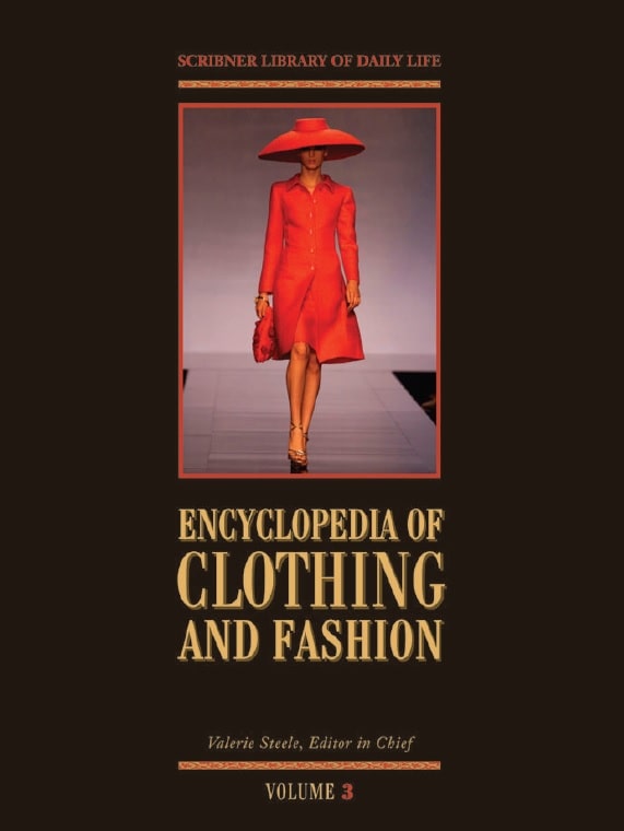 Encyclopedia of Clothing and Fashion Vol 3