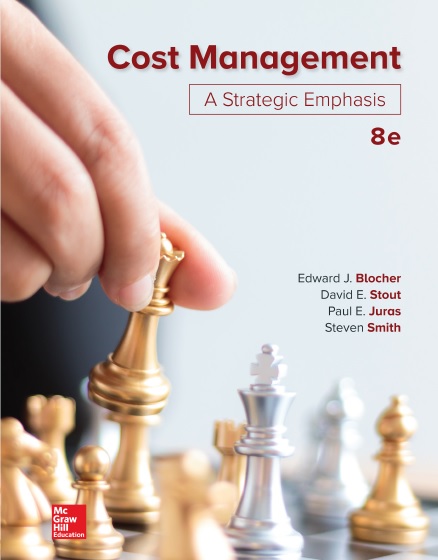 Cost Management A Strategic Emphasis 8th Edition