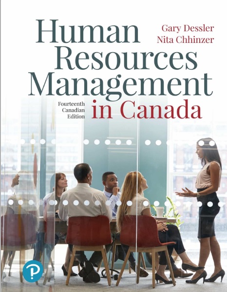 Human Resources Management in Canada, 14th Canadian