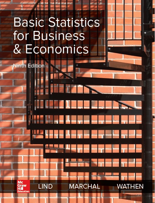 Basic Statistics For Business & Economics, 9th Edition