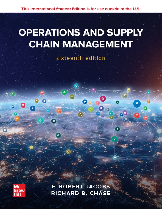 Operations and Supply Chain Management, Sixteenth edition