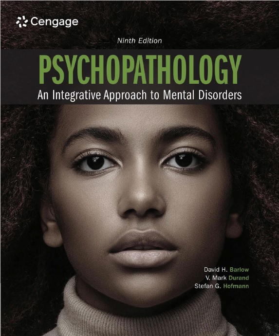 Psychopathology An Integrative Approach to Mental Disorders, Ninth Edition
